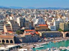 Vista panorámica de Heraklion