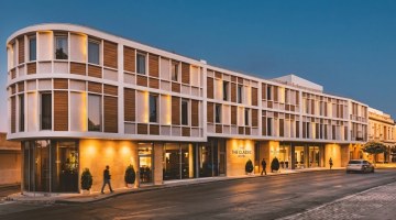 Fachada del hotel de Nicosia