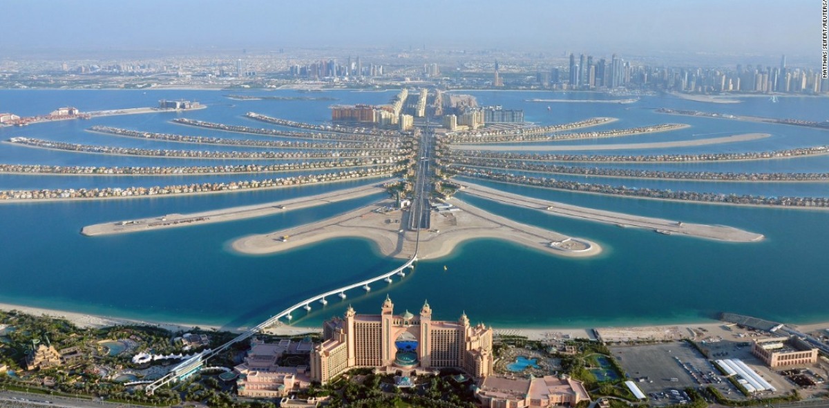 Dubai complejo palmera
