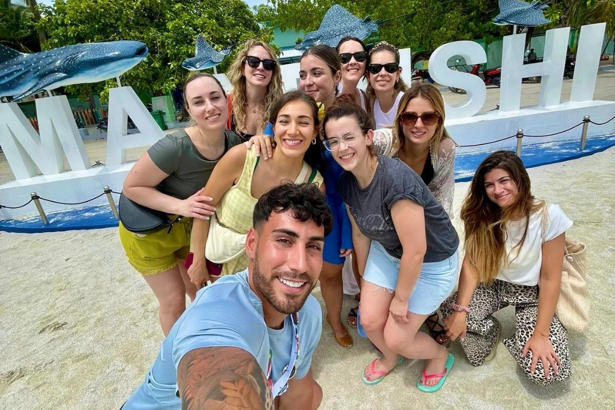 grupo en Maafushi