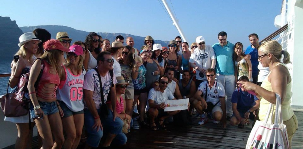 Grupo en cubierta