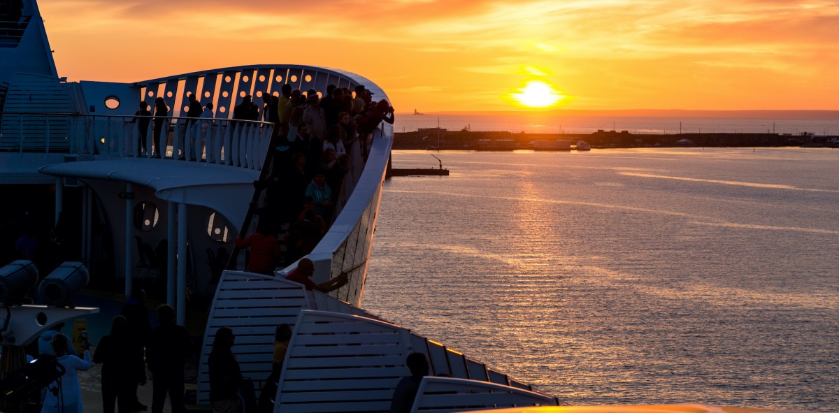 Navegando camino a Venecia