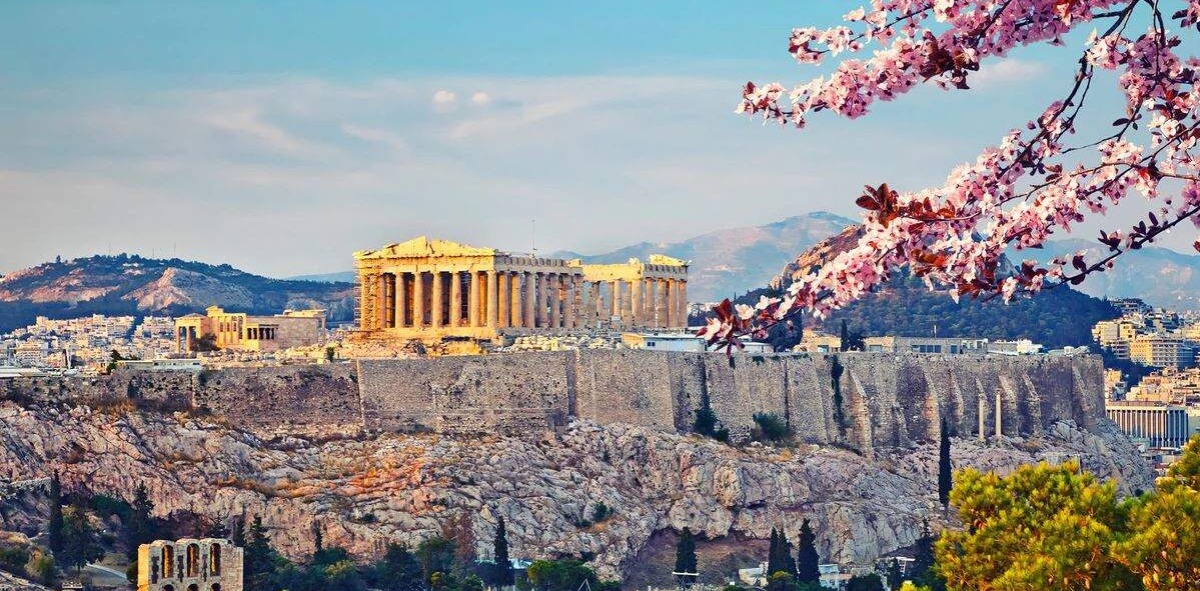 Vistas del Acropolis de Atenas