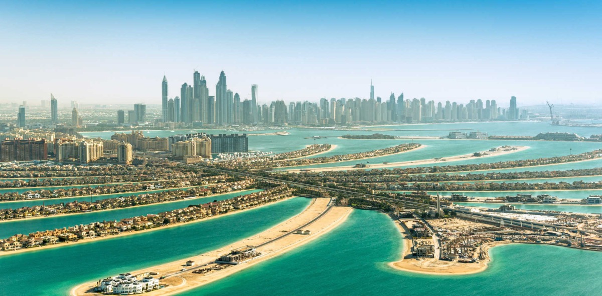 Dubai complejo palmera