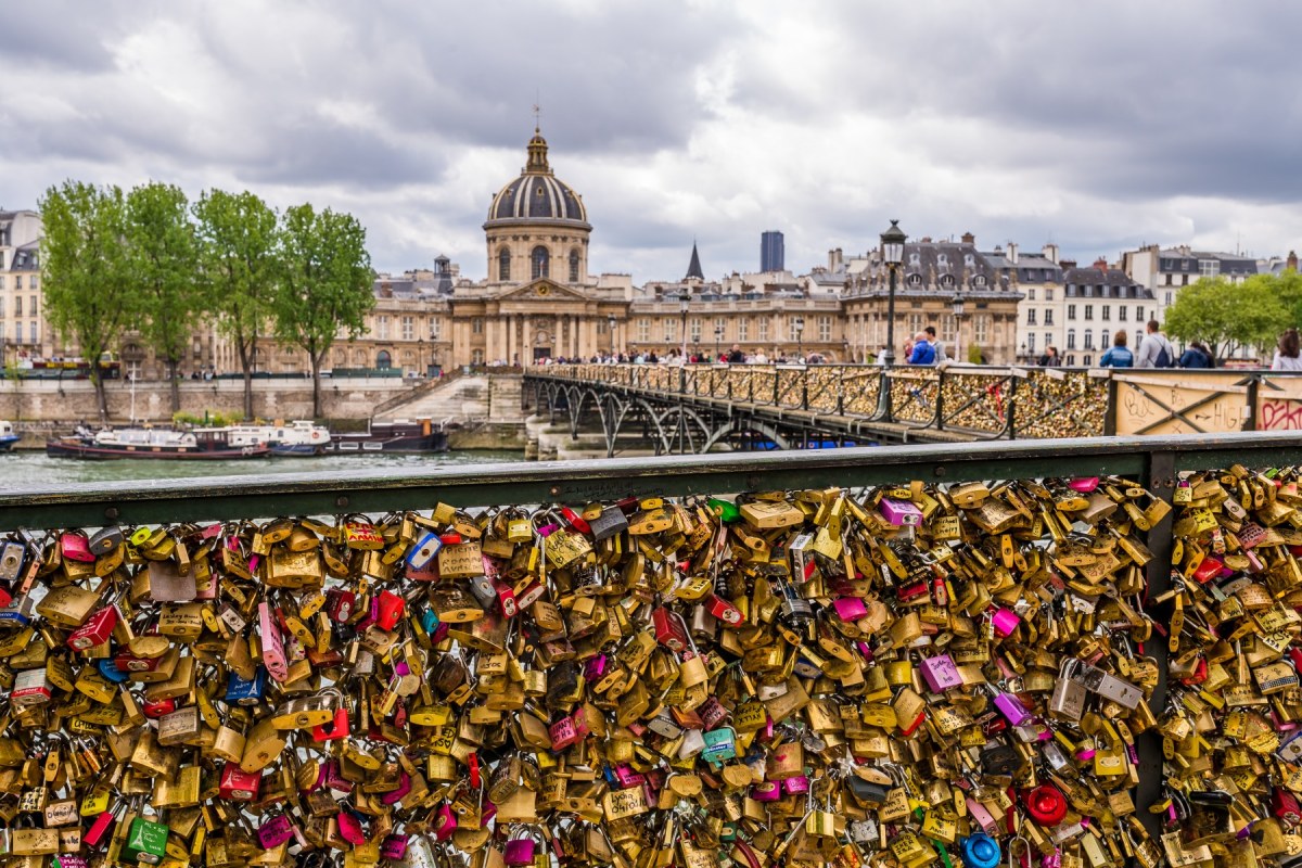 Puente de los miles candados Pont des Arts