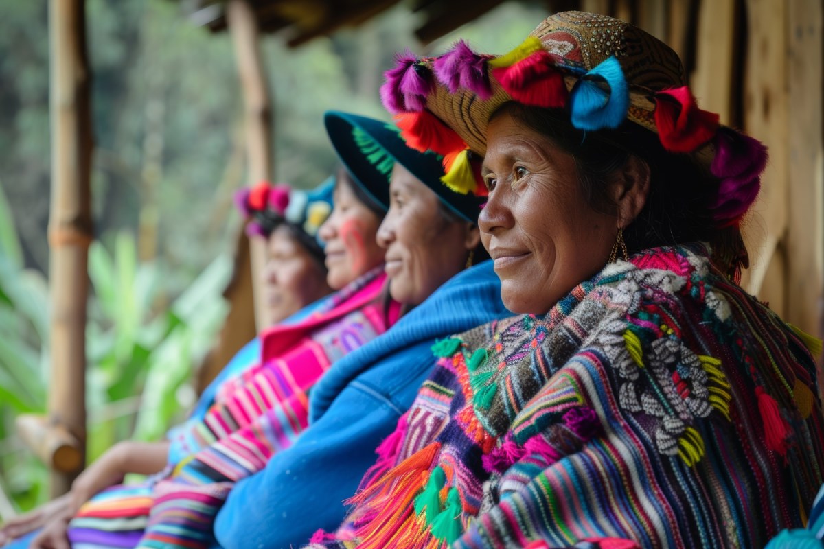 Grupo de mujeres en Guatemala