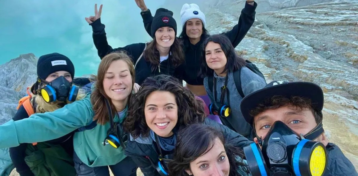 Subida al volcán