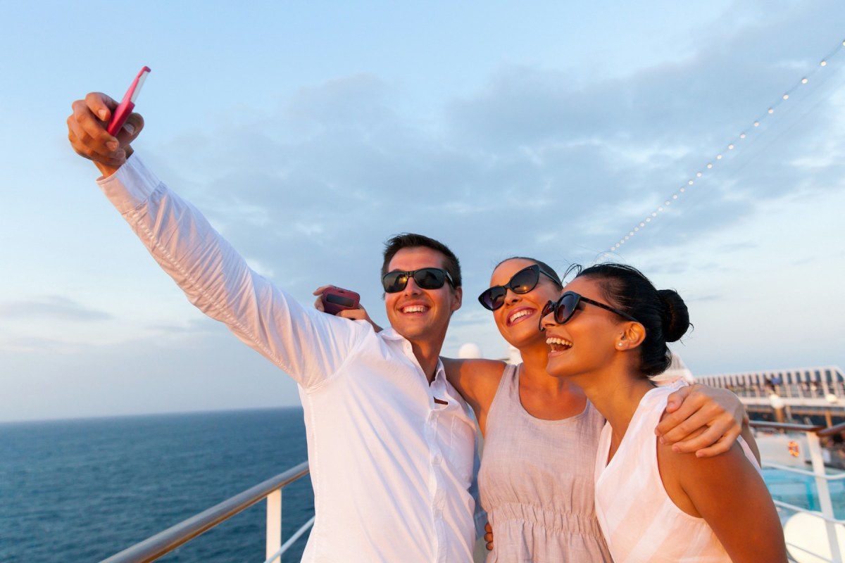 selfie en crucero