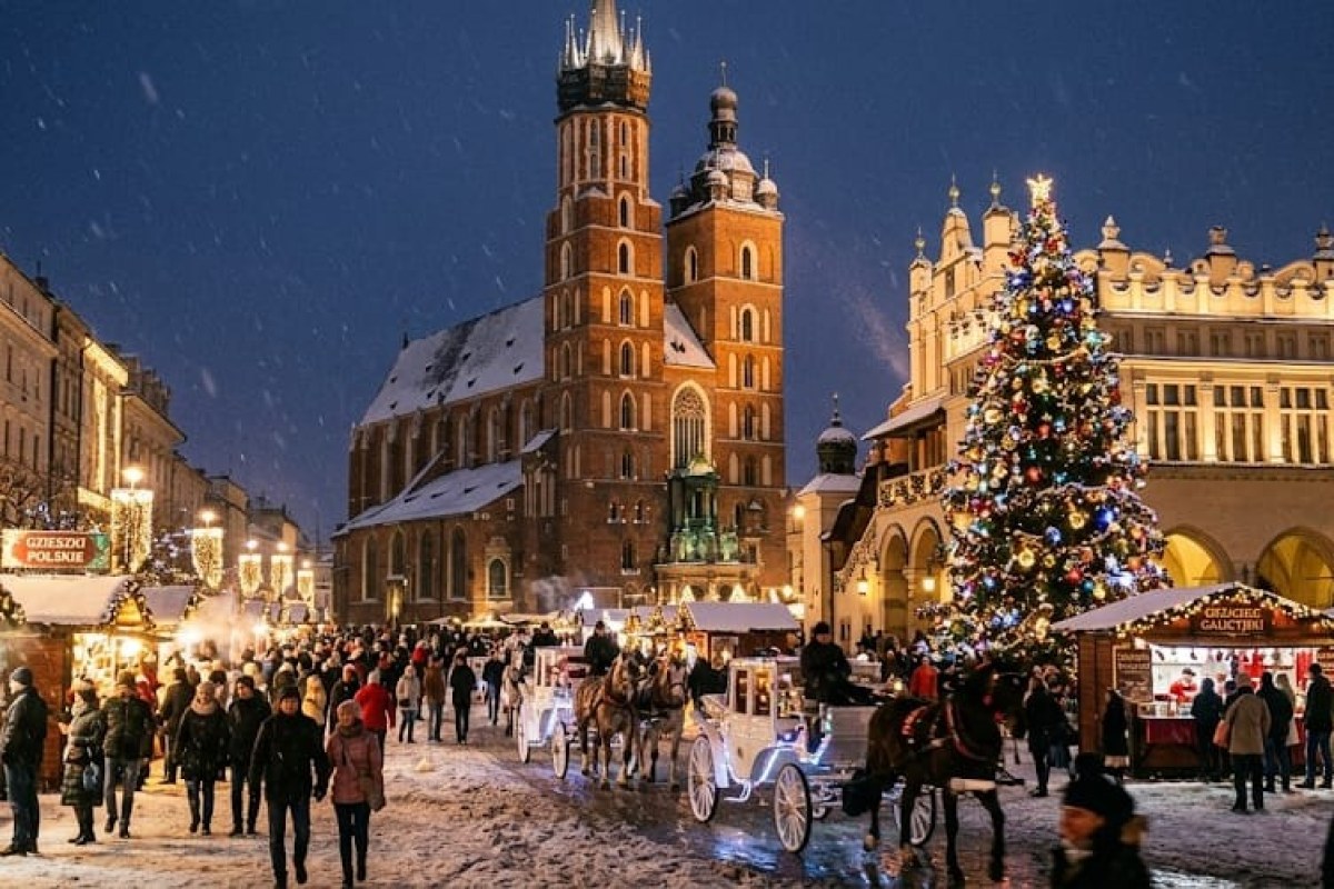 Cracovia en Navidad