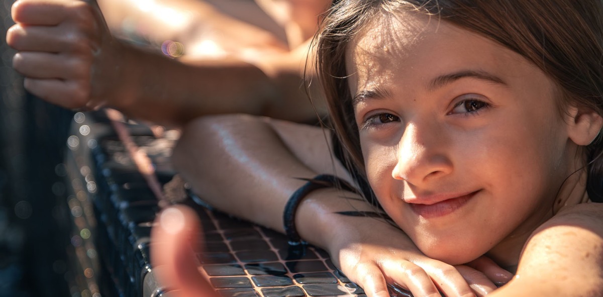 Niños en campamento