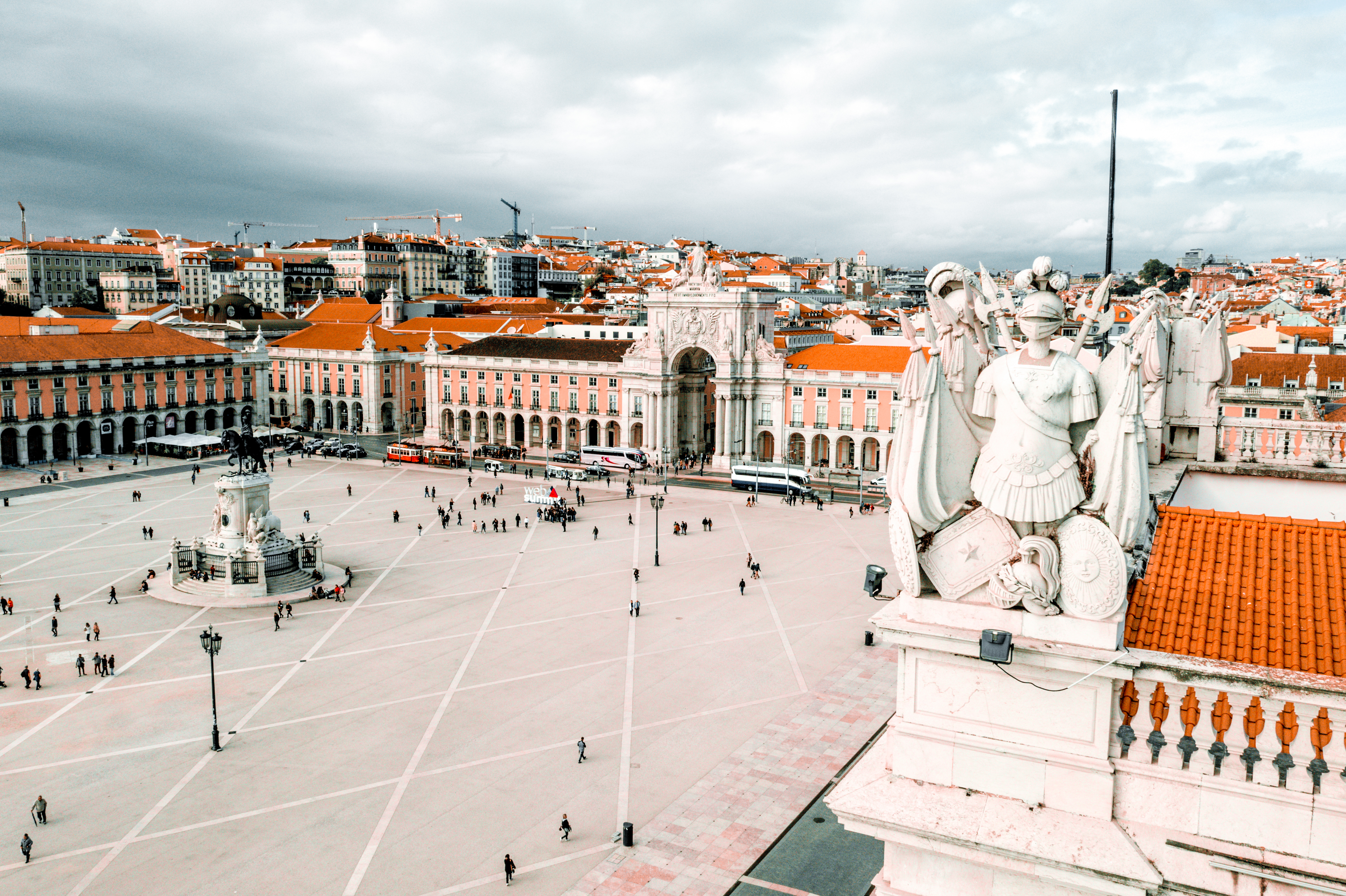 Plaza del comercio de Lisboa