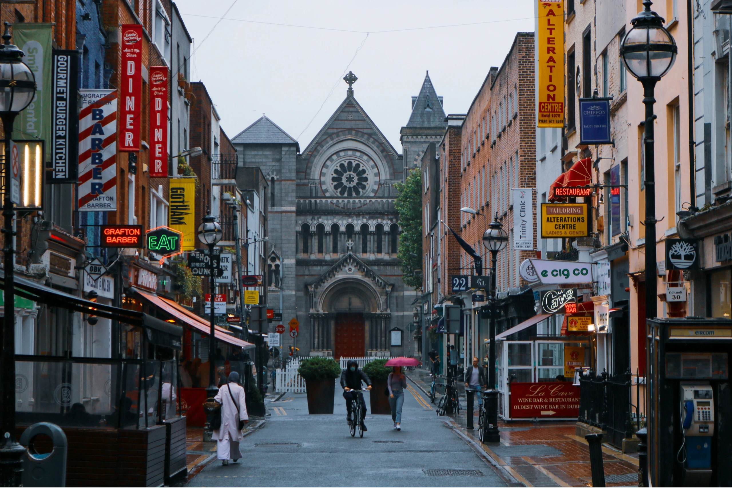 Calle en dublin