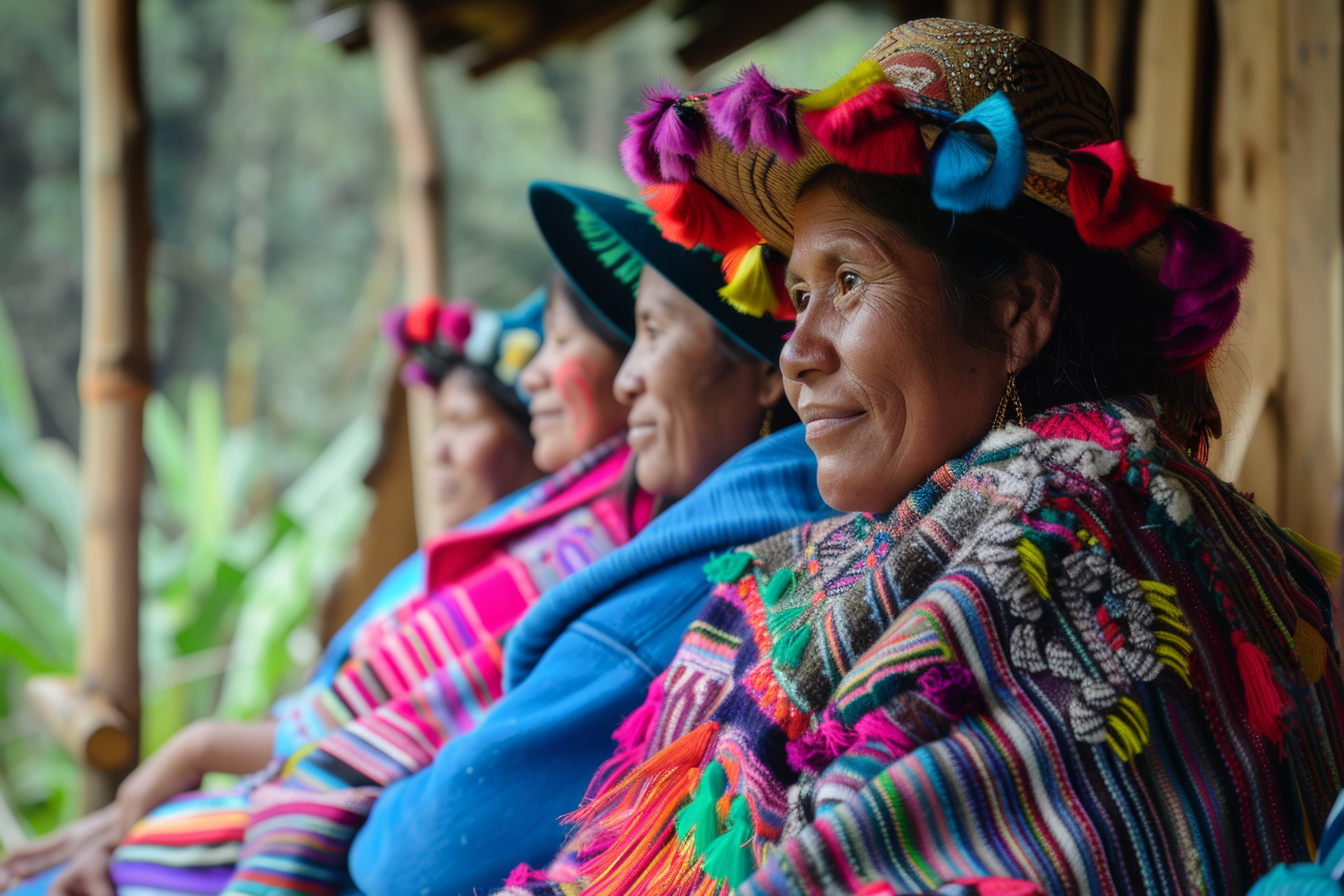 Grupo de mujeres en Guatemala