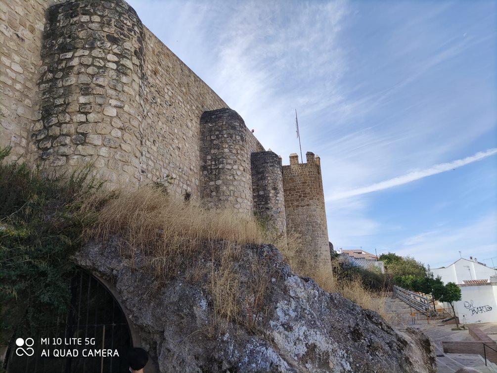 Muralla de un castillo antiguo