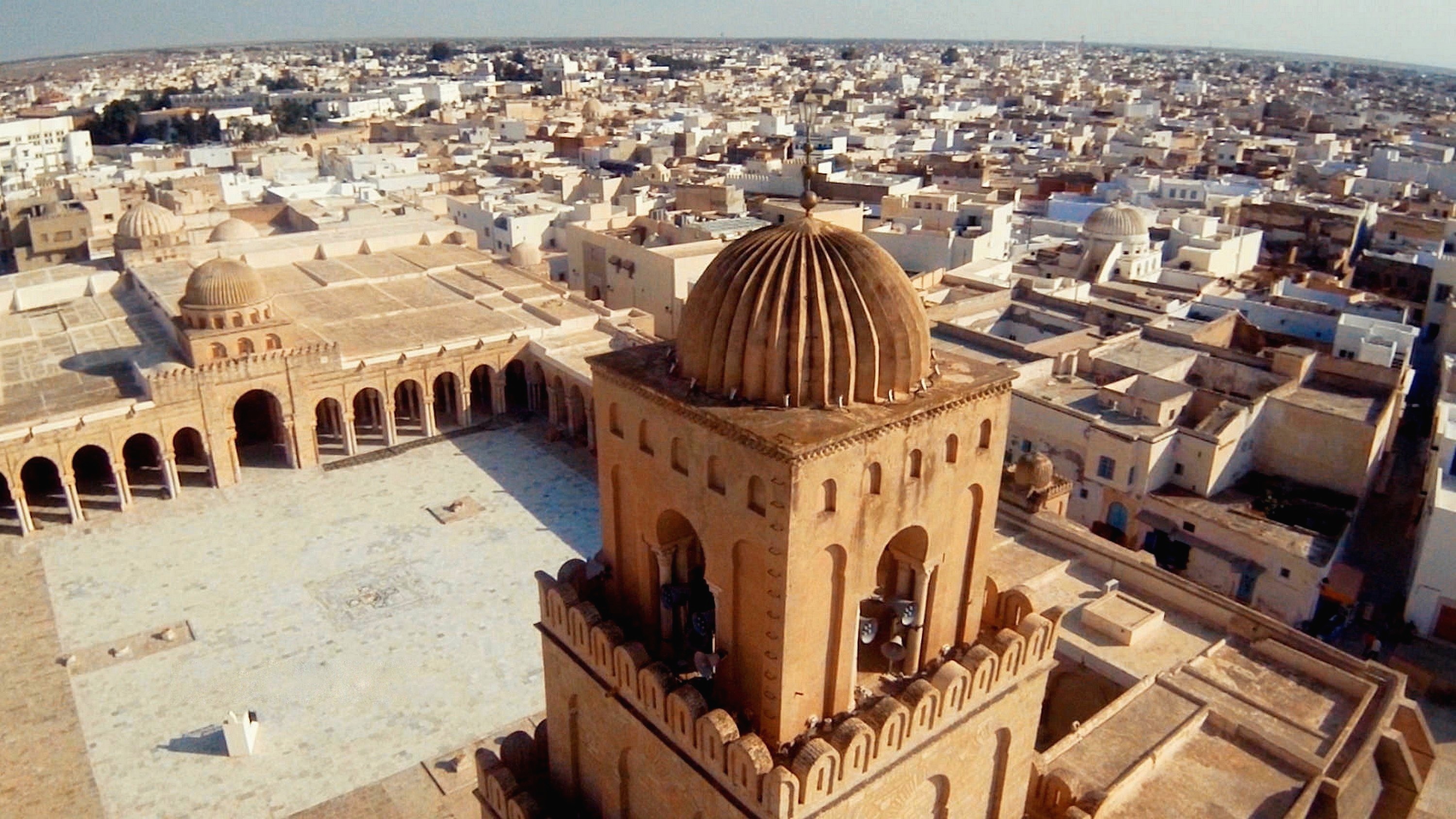Panoramica de la ciudad de Kairouan