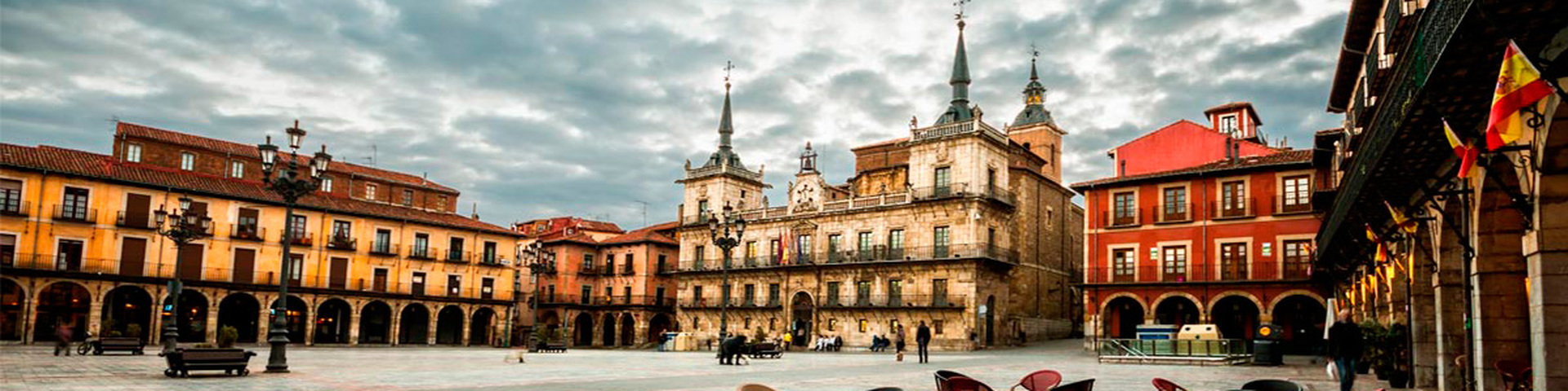 Plaza típica de Castilla y León