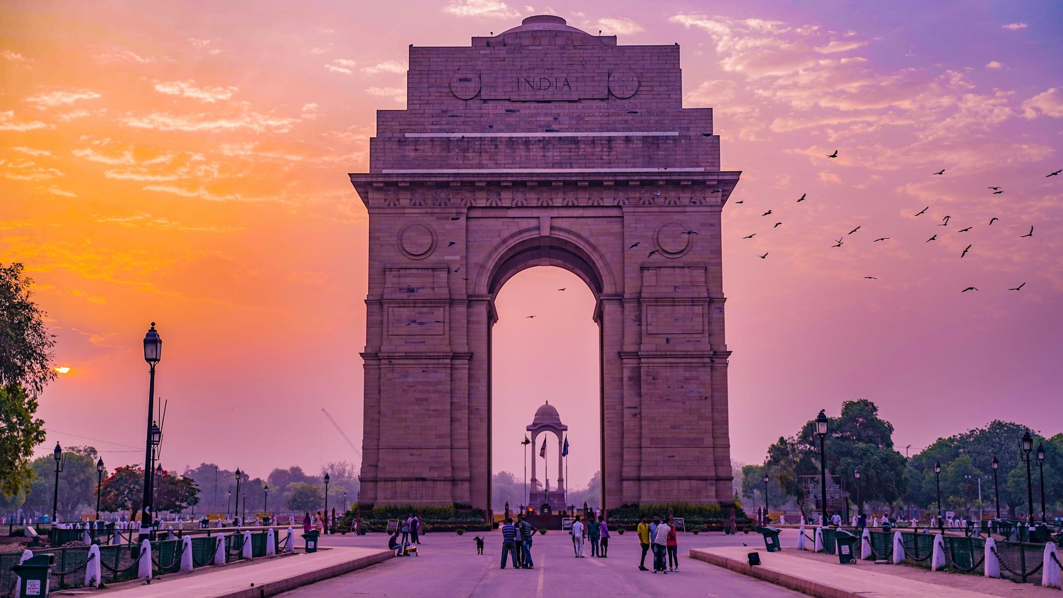 Puerta de entrada a NewDelhi