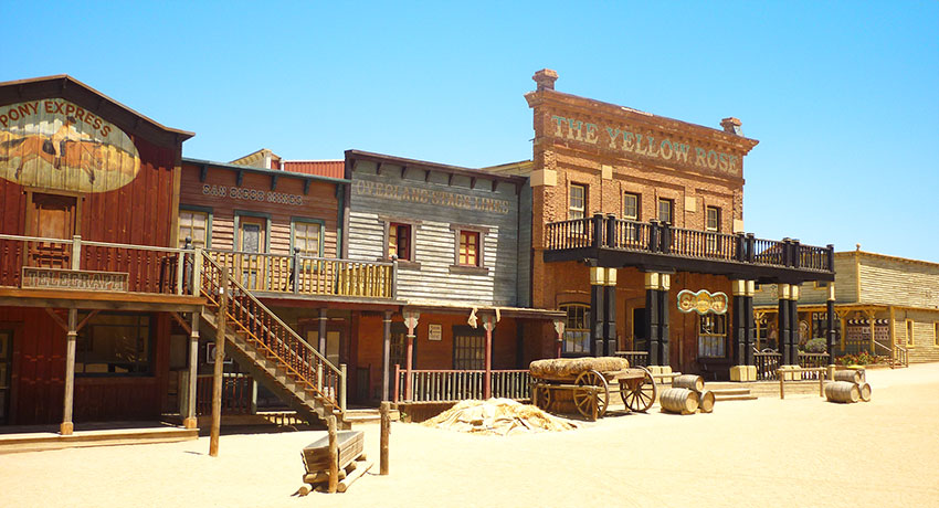 Casas del antiguo oeste