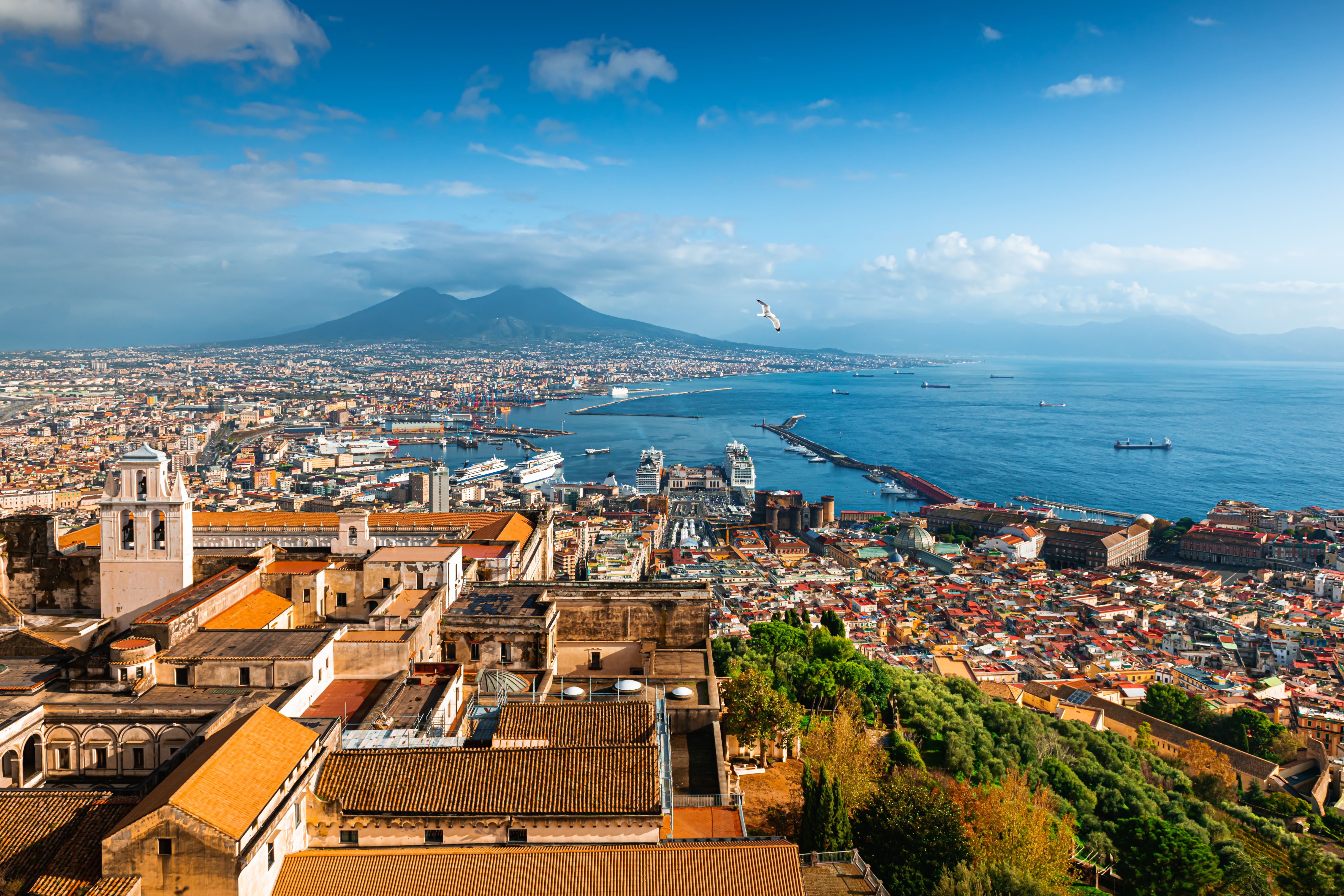 Panorámica de Nápoles