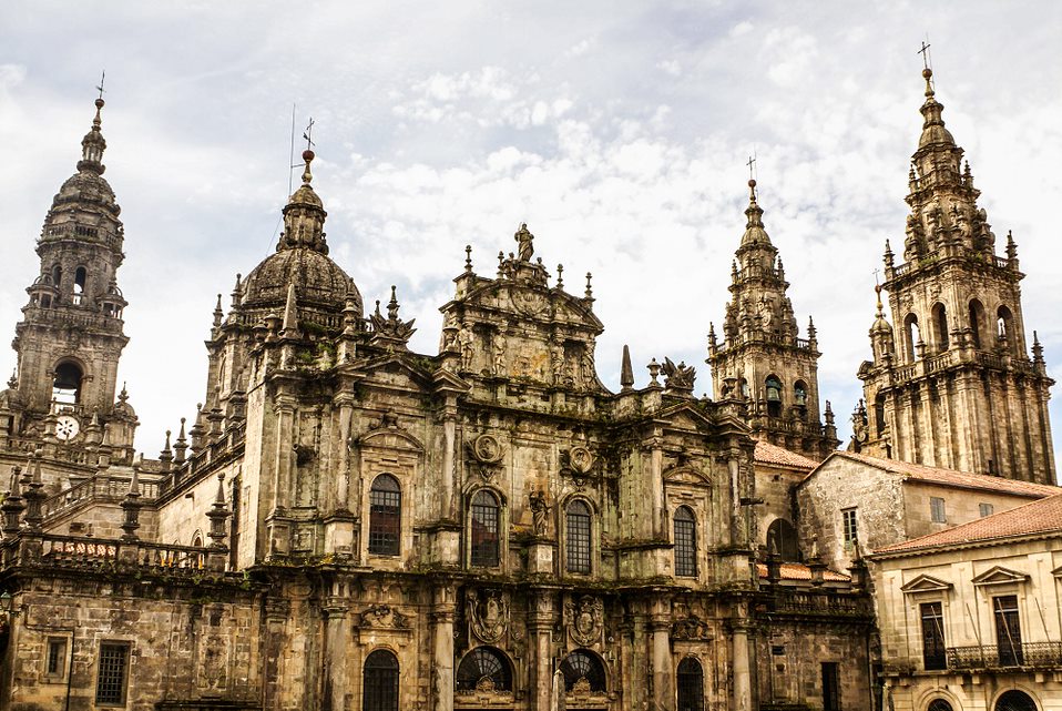 Fachada de la catedral de Santiago