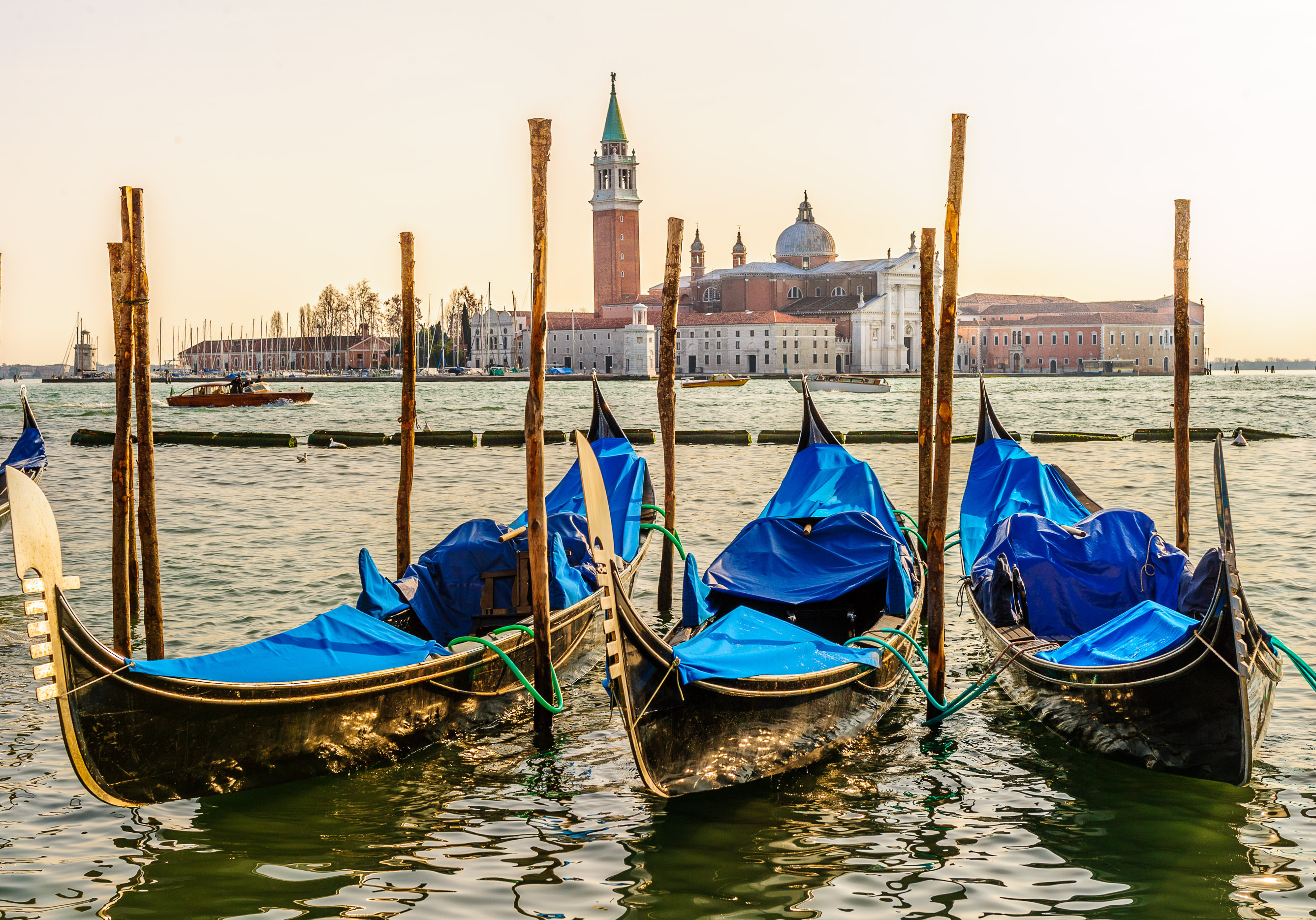 Gondolas de Venecia