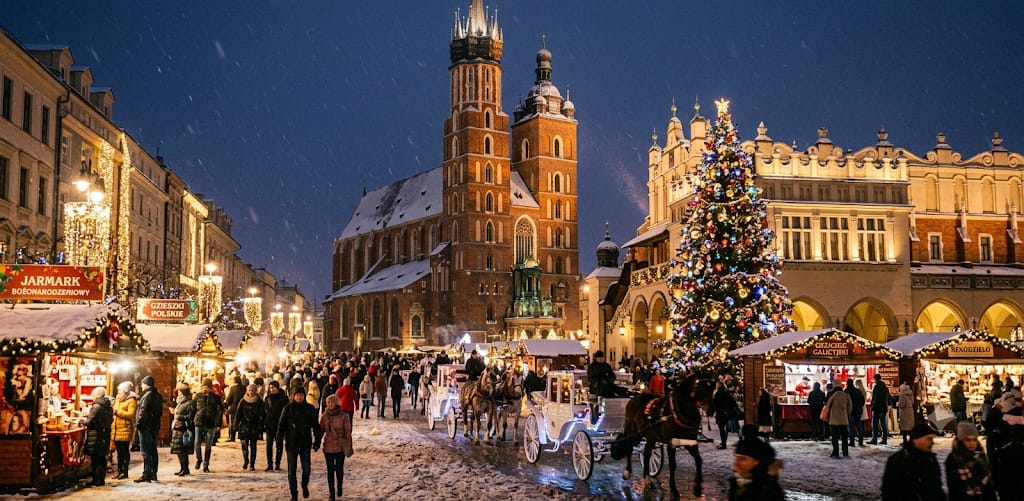 Cracovia en Navidad