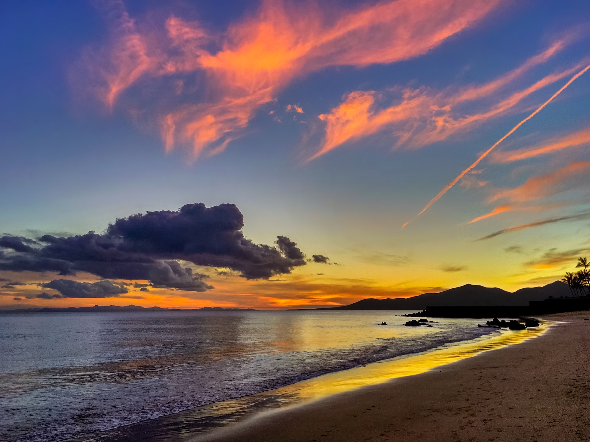 Lanzarote atardecer