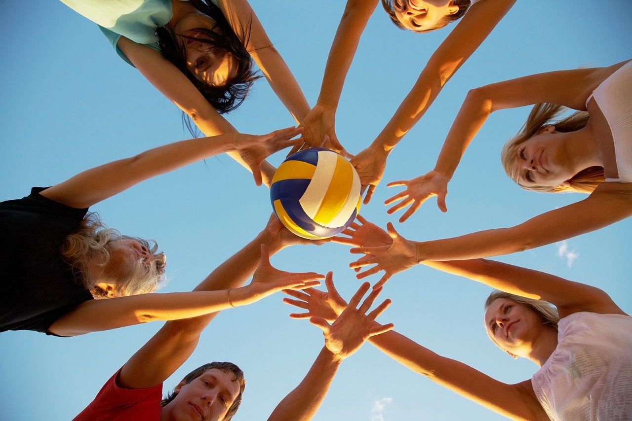 niños pelota