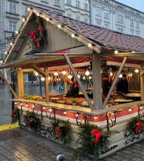 Mercadillo De Navidad en Cracovia