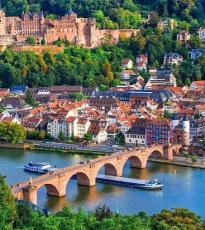 Vista Aérea de la ciudad de Heidelberg
