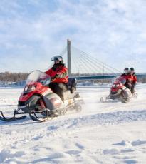 motos de nieve